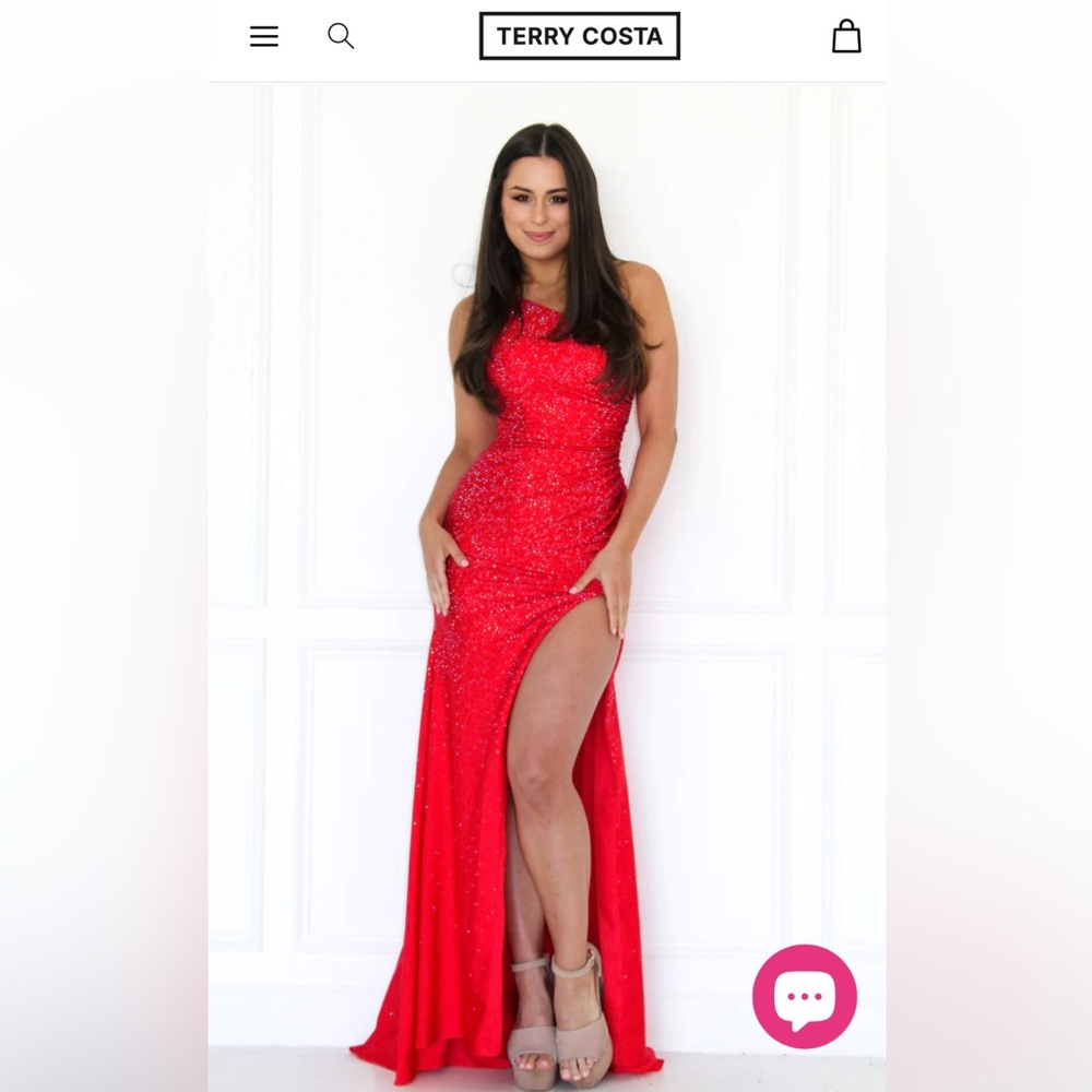 Sherri Hill Prom Dress #54958 - Red - Size 00